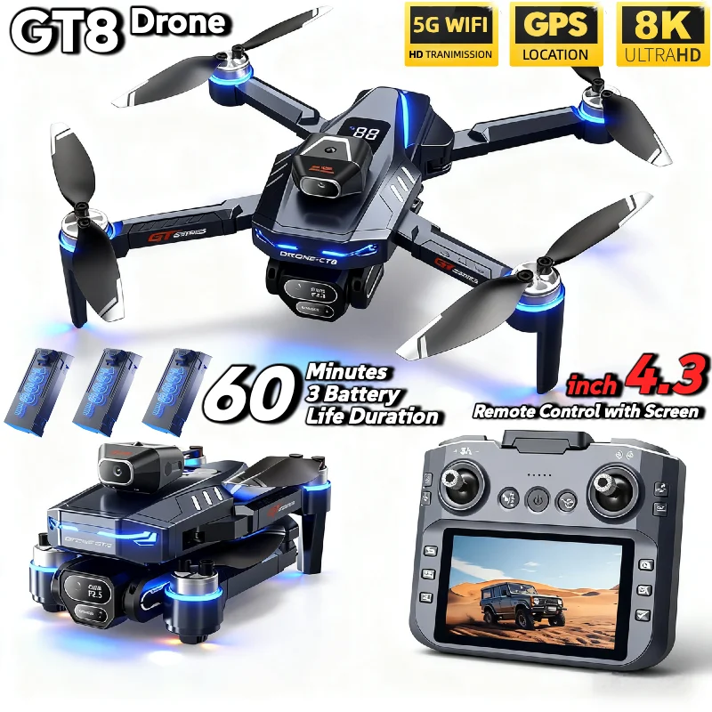 Jjrc Drone X12 - GORĄCY Nowy Dron LSRC GT8 4K