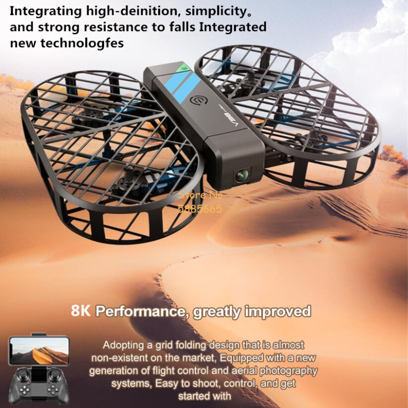 Kamera HD 8K 360 °   Ochrona L – Drone Battery Case recenzja i cena