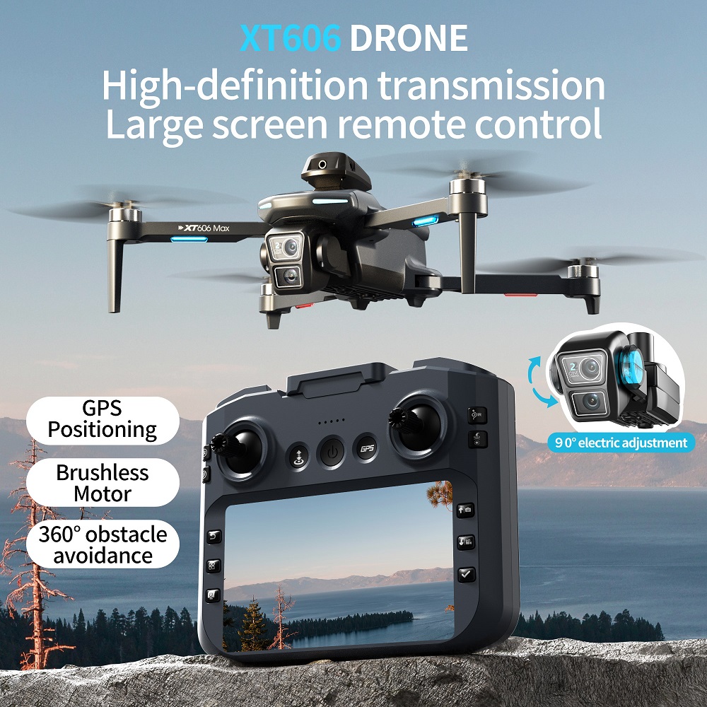 Dron XT606 MAX 3 z baterią, ka – Jjrc Drone X12 recenzja i cena
