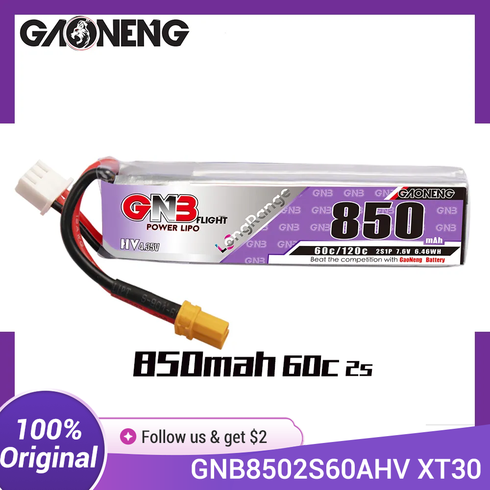 Akumulator LiPo GAONENG GNB 85 – Drone Battery 3S recenzja i cena