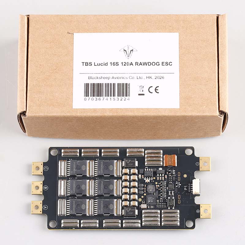 TBS LUCID 16S 120A RAWDOG ESC, – Drone Battery High Voltage recenzja i cena